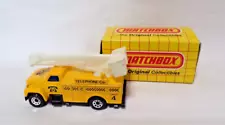 1993 Matchbox UNIT 4 TELEPHONE UTILITY TRUCK #MB33 Die-Cast 1/83 With Box