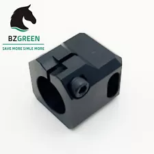 1/2x28 TPI 9mm Muzzle Brake Compensator For Glock 17, 19, 26 Springfield Hellcat