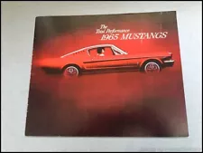 1965 Ford Mustang 12-page Original Car Sales Brochure Catalog - Convertible