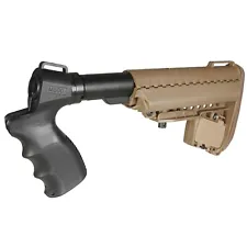 Al/Polymer Tan Stock Kit Pistol Grip Fits Mossberg 500,Maverick 88 12 GA Shotgun