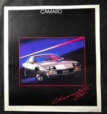 1984 - CHEVROLET CHEVY CAMARO - Z28 Berlinetta Coupe - Color Sales Brochure