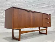 SCULPTED Mid Century Modern Danish styled CREDENZA media stand