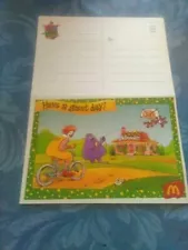 vintage McDonalds postcards for sale