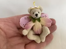 GANZ Cottage Collectibles FAIRY GIRL 2.5” Bear | Miniatures by Mary Holstad COA