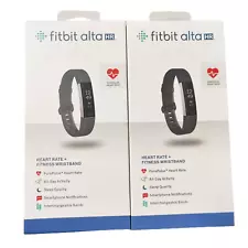 Fitbit Alta HR Fitness Activity Tracker FB408 Original Box S+L Band