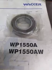 Wacker Neuson replacement 5000071615 clutch bearing plate compactor 071615