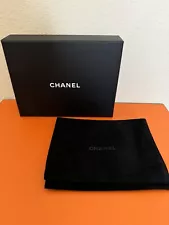 Authentic Chanel Wallet Accessory Gift Box Dust Bag