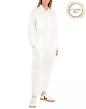 RRP€1793 HAIDER ACKERMANN Jumpsuit Size L Linen Blend Made in Portugal