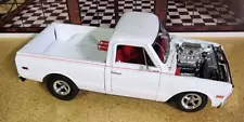 ACME 1/18 1970 TOM'S GARAGE WHITE CHEVROLET DRAG C-10 A1807216TG 1 OF 120 RARE