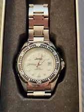 Rare Boxed Vintage Jeep Chrysler Mens Quartz Watch With Date. Newð.