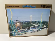 Cedar Point Wicked Twister 500 Piece Puzzle 2002