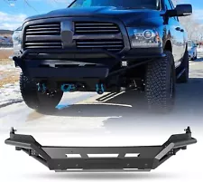 Heavy Duty Steel Front Bumper For 2013-2018 Dodge Ram 1500 w/2*4" LED Pod Lights