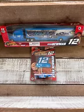 Lot of 2 1/64 RYAN NEWMAN Winners Circle #12 Alltel Hauler and Diecast - NIB