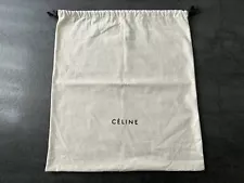 CELINE Large Storage Drawstring Dust bag 20 X 22 Inch Authentic