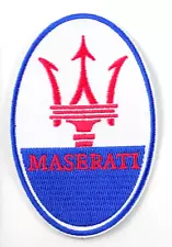 MASERATI EMBROIDERED PATCH IRON/SEW ON 3-5/8" x 2-3/8" SEBRING 5000GT GRAN SPORT