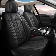 For Saturn VUE 2002-2009 Car 2-seat Covers Front Row PU Leather Protector Pad