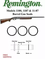 ( 6 Pack) Remington 28 Gauge Shotgun 1100 1187 11-87 O-Ring Barrel Gas Seals