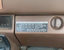 Toyota Pickup/ 4Runner Transfer Instructions Decal 1984 1985 1986 1987 1988 1989 (For: More than one vehicle)