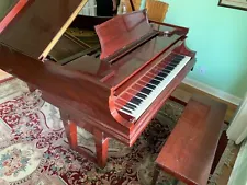 88 Key Steinway Duo Art Baby Grand Pianola 3 Pedal Needs Refurb CAN SHIP