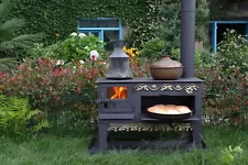 Extra Large Oven Stove, Garden Stove With Fireplace, Bread Or Pizza Baking Oven