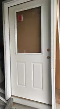 Therma-Tru door - rot proof. Half lite! Entry door.