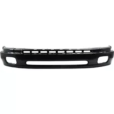 Front Lower Bumper For 2000-2006 Toyota Tundra Painted Black Steel TO1002171