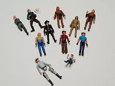 Vintage 1970s/80s Western Figures Lot~ Zorro, Legends Of The West, Wrangler