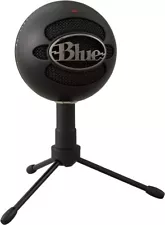 Blue Snowball ICE USB Mic for Recording & Streaming on PC & Mac - Black