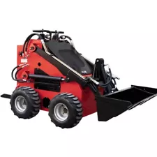 Wheel Type Skid Steer Loader with 16KW Power in Stock USA Warehouse