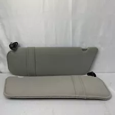 1989 - 2006 Ford Ranger Sun Visor Pair Set Driver Passenger Left Right Side Gray