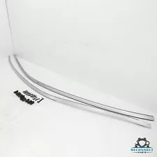 2011-2016 BMW 528i 535i M5 F10 Left Right Roof Molding Trim Strips OEM Silver (For: 2015 BMW 528i xDrive)