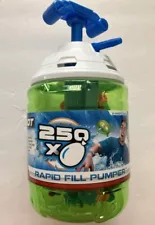 250 Water Balloons with NEW X-Shot Rapid Fill Pumper, for Ages 6+