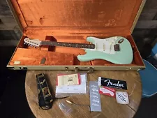 2016 Fender Jeff Beck Signature Stratocaster Guitar, Surf Green W/Ohsc