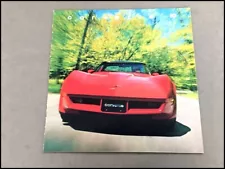 1982 Chevrolet Corvette 16-page Original Car Sales Brochure Book Catalog