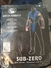 Mortal Kombat X Sub-Zero Adult Costume Halloween Cosplay Rubies