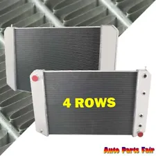 Fit 91-02 Chevy GMC C6500 C7000 Kodiak Topkick 6.6L 4 Row Core Aluminum Radiator