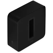 NEW Sonos Sub (Gen 3) - Black Wireless Subwoofer for Home Theater (SUBG3US1BLK)