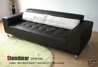 NEW MODERN EURO DESIGN LEATHER SOFA S4709 (CUSTOM MADE OPTION AVAILABLE)