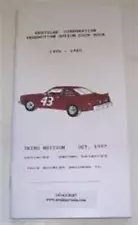 Chrysler Corporation Production Option Code Book 1975-80 (For: 1975 Chrysler Imperial LeBaron)