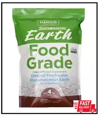 4 Lbs. (64 Oz.) Diatomaceous Earth Food Grade 100%