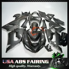 Carbon Fiber Look Fairing Kit Body Cover For Kawasaki 2005 2006 Ninja ZX6R 636 (For: 2005 Kawasaki Ninja ZX6R)