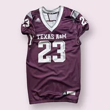 Brand New Men’s Texas A&M Aggies Football Jersey Authentic #23 L Adidas