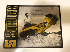 Vintage 1977 STRUCK CORP CATALOG & PRICE LIST Magnatrac Crawlers Mini Dozer