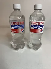 2016 & 2022 Crystal Pepsi 30th anniversary Lot (2) Unopened. Pics! Description