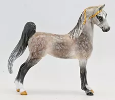 CM Breyer SM Model Horse American Saddlebred Dapple grey by Carole Ingram '07