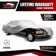 Mercedes-Benz 560Sel 5 Layer Waterproof Car Cover 1986 1987 1988 1989 1990 1991 (For: 1988 Mercedes-Benz 560SEL)