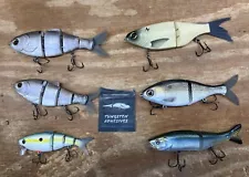 Lot of Swimbaits Spro Chad Shad Scottsboro Bull Shad Fishlab