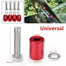 1 '' 8mm Billet Hood Vent Spacer Riser Kit For Car Engine Turbo Engine Swap Sale (For: Honda Prelude)