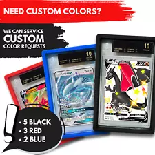 [10x Combo Pack] BGS Bumper Guard Protector for Graded Card Slab (5 Colors)