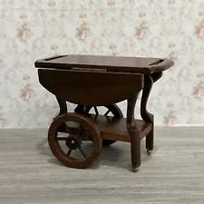 Dollhouse Miniature 1:12 Sonia Messer Tea Cart